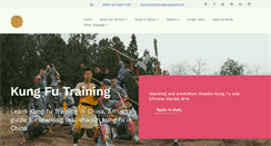 Desktop Screenshot of learn-shaolinkungfu.com